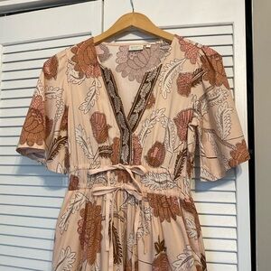 Spartina 449 Pink Meghan Midi Dress